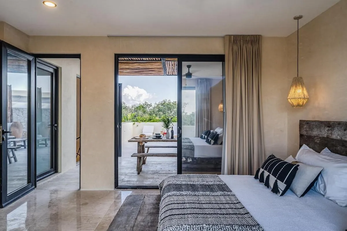 Apartmán 3 Bedroom Penthouse With Private Pool & Sunset Terrace Tulum